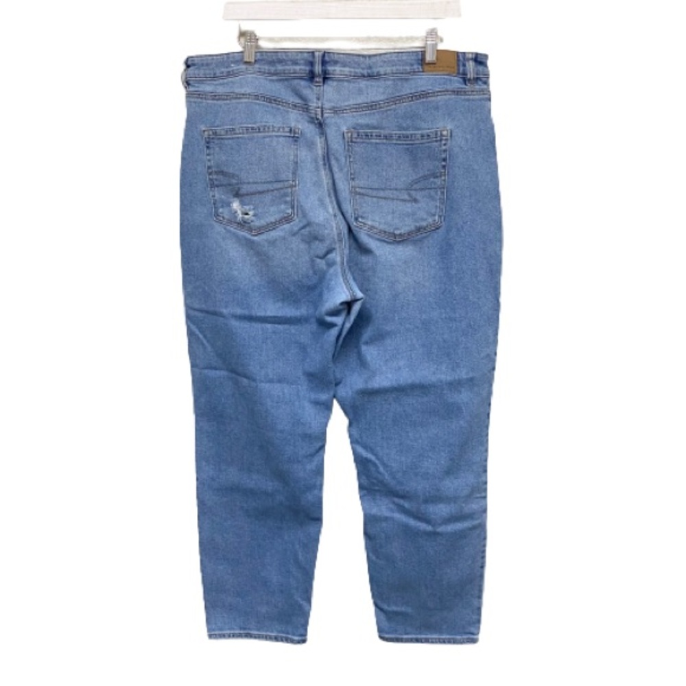 American Eagle Women's Distressed Stretch Mom Jeans Size 18 Regular‎ - Picture 2 of 4